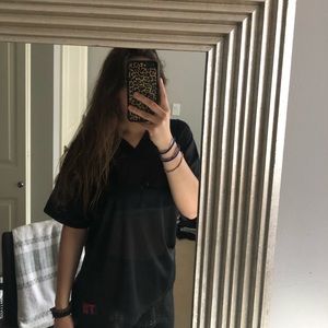 brand new see through tna jersey top!!